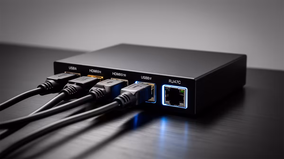 Routing Camera Connections