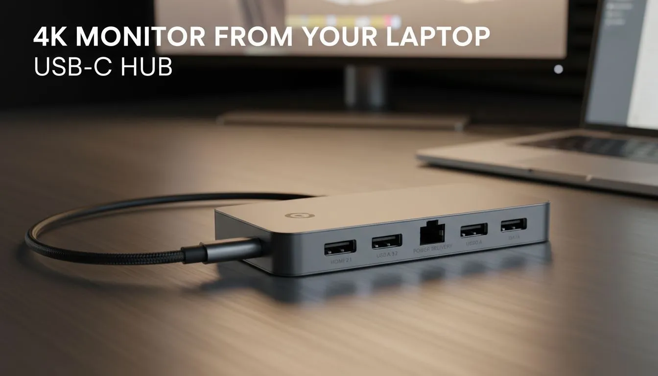 Run 4K Monitor via USB-C Hub