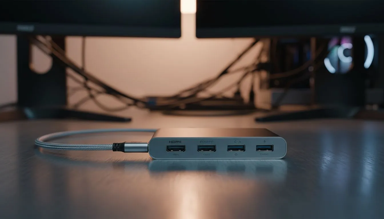 Run Dual Displays from One USB-C