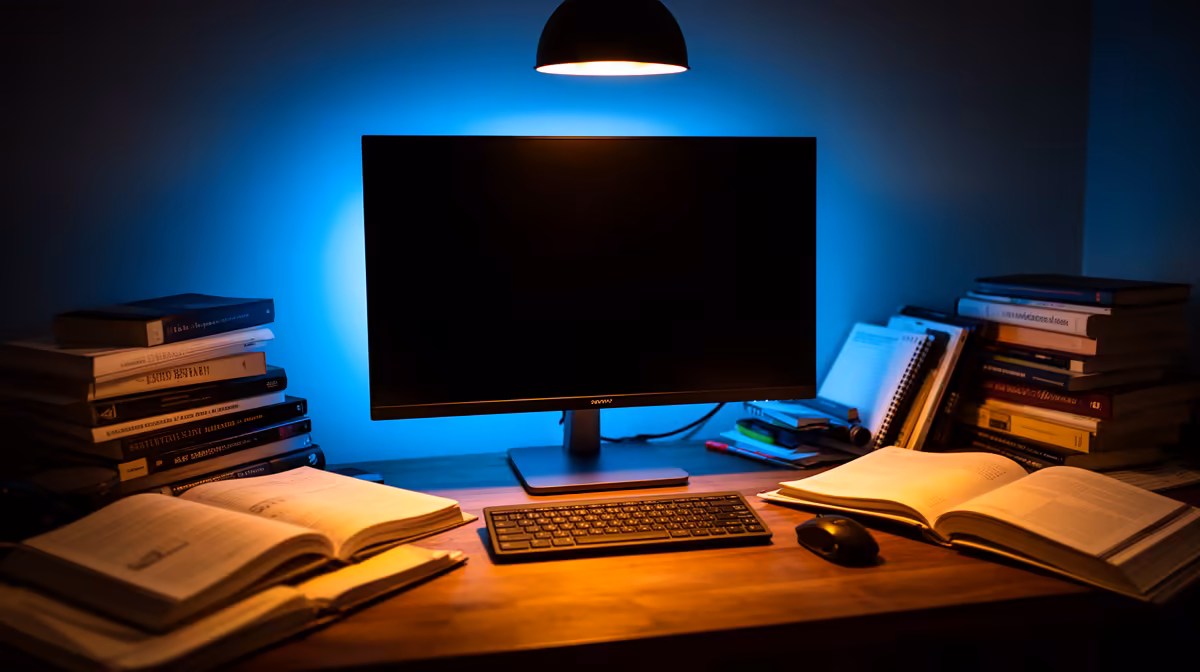 Set Up a 27-inch Monitor in Student Digs