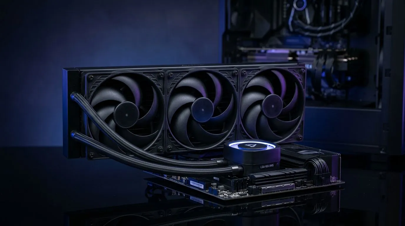 360mm AIO setup steps for Intel and AMD