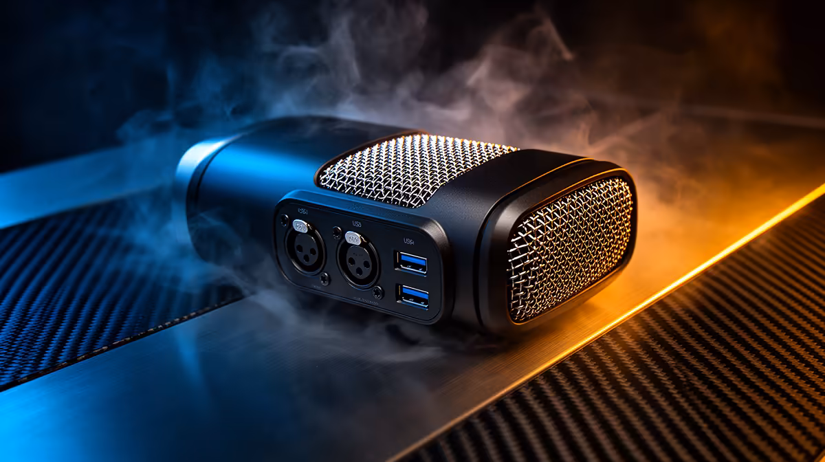 Dual USB/XLR Mic Setup