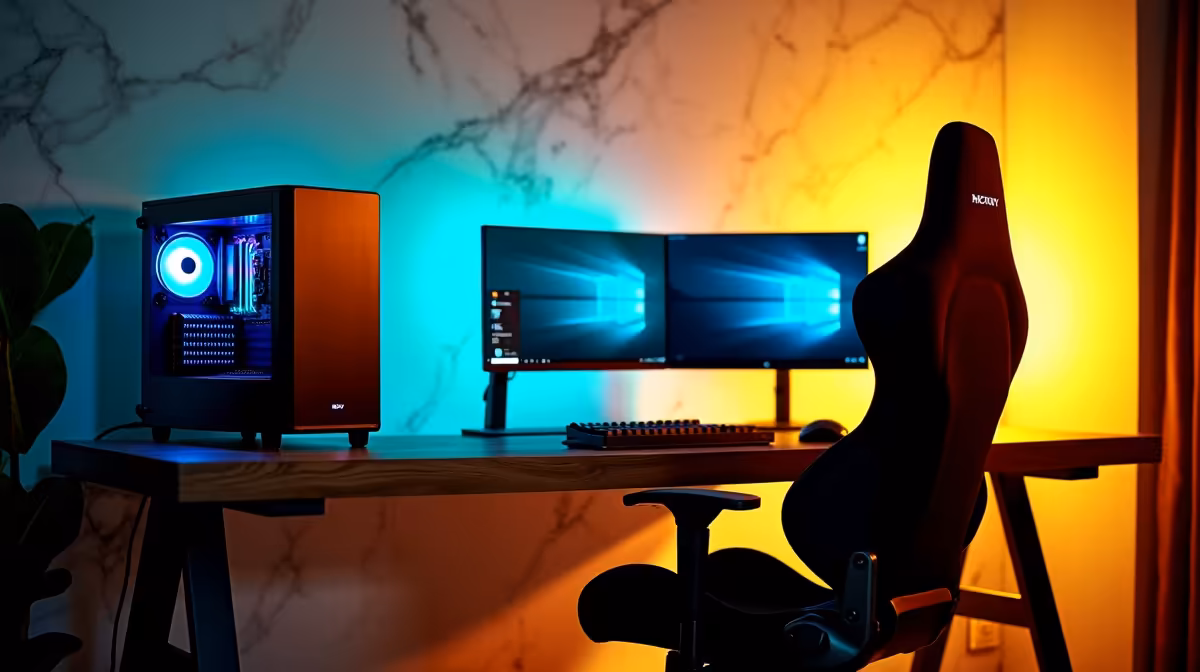 How to Set Up a Homework and Gaming Station for Kids in