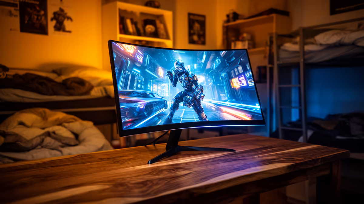 Set Up a Mini-LED Monitor in a Koshuis Room