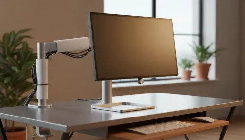 Mobile Monitor Setup: Ergonomics, Height & Cable-Free WFH