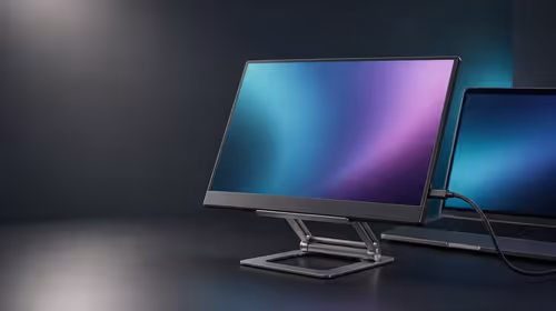 Set Up a Portable Monitor Stand for Stable Use