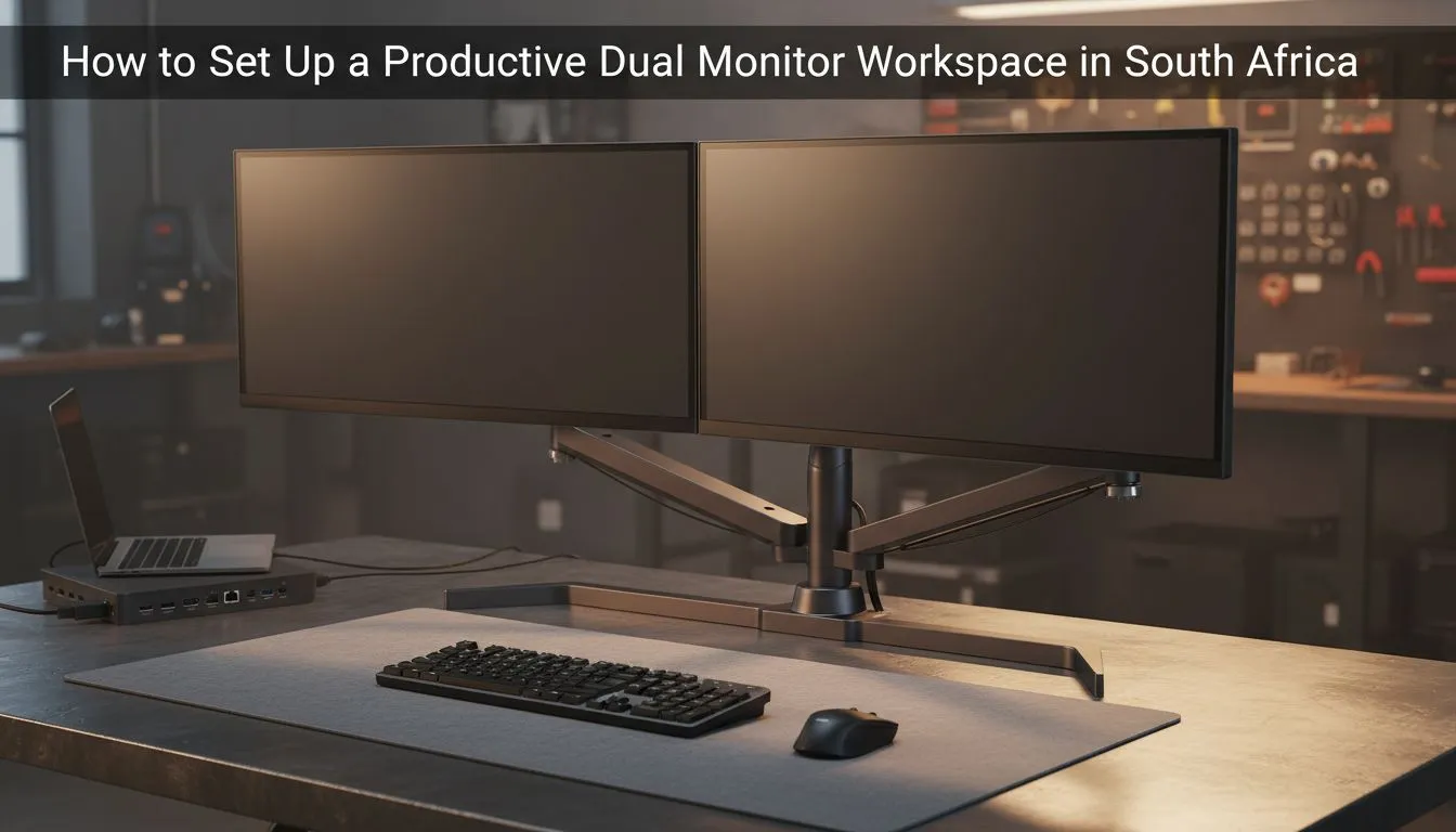Set Up a Dual Monitor Workspace