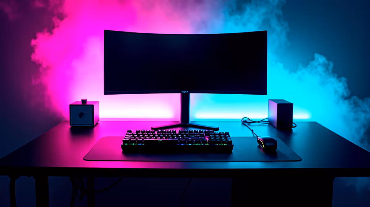 How to Set Up an Ergonomic Gaming Desk