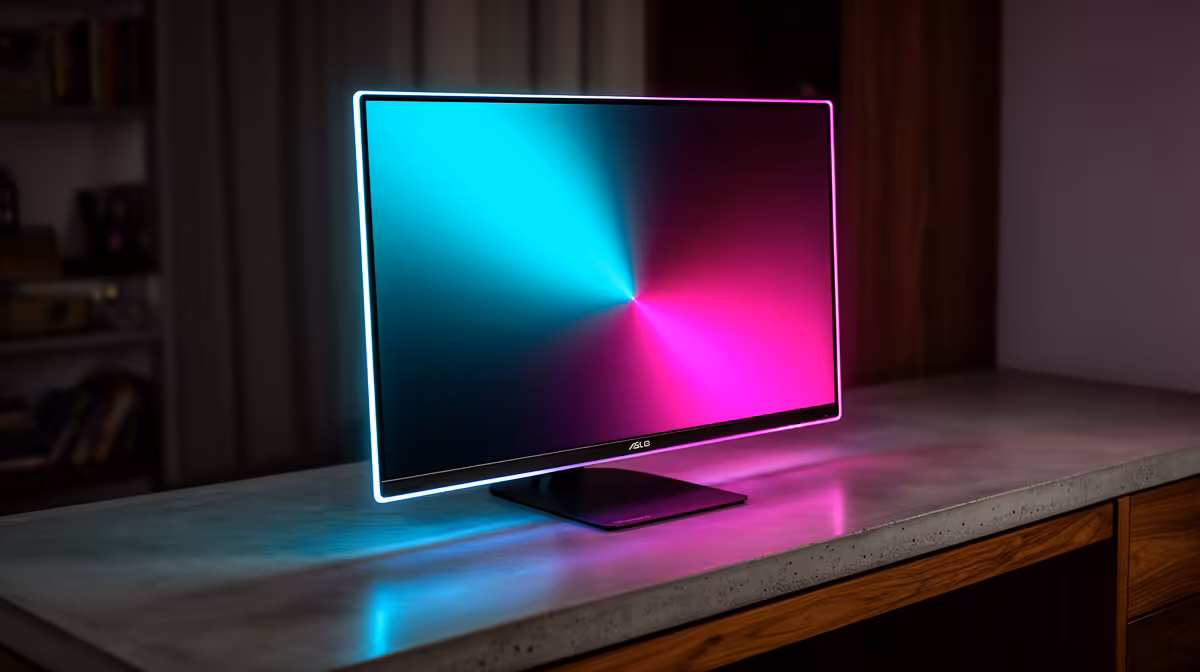 Set Up an OLED Gaming Monitor in a Res Room