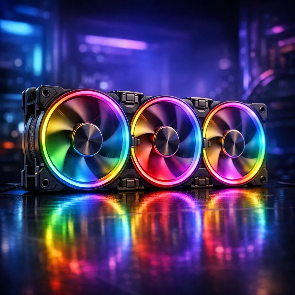 Daisy-chain PWM ARGB fans without cable clutter