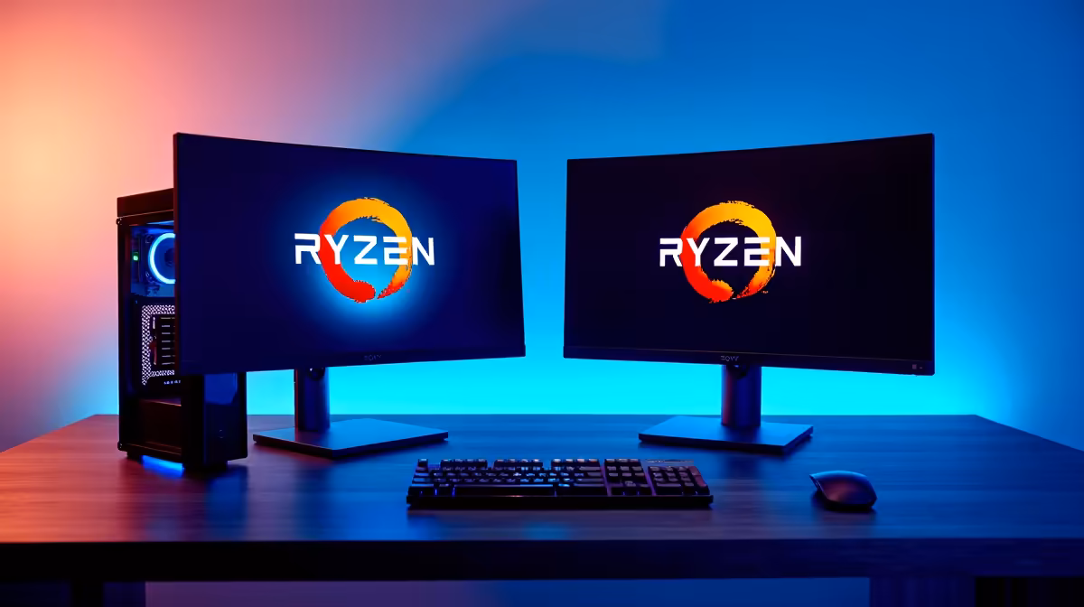 How to Set Up Dual Monitors with Ryzen 9 9900X in SA