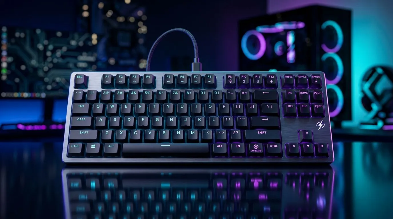 Store keyboard profiles without installing software