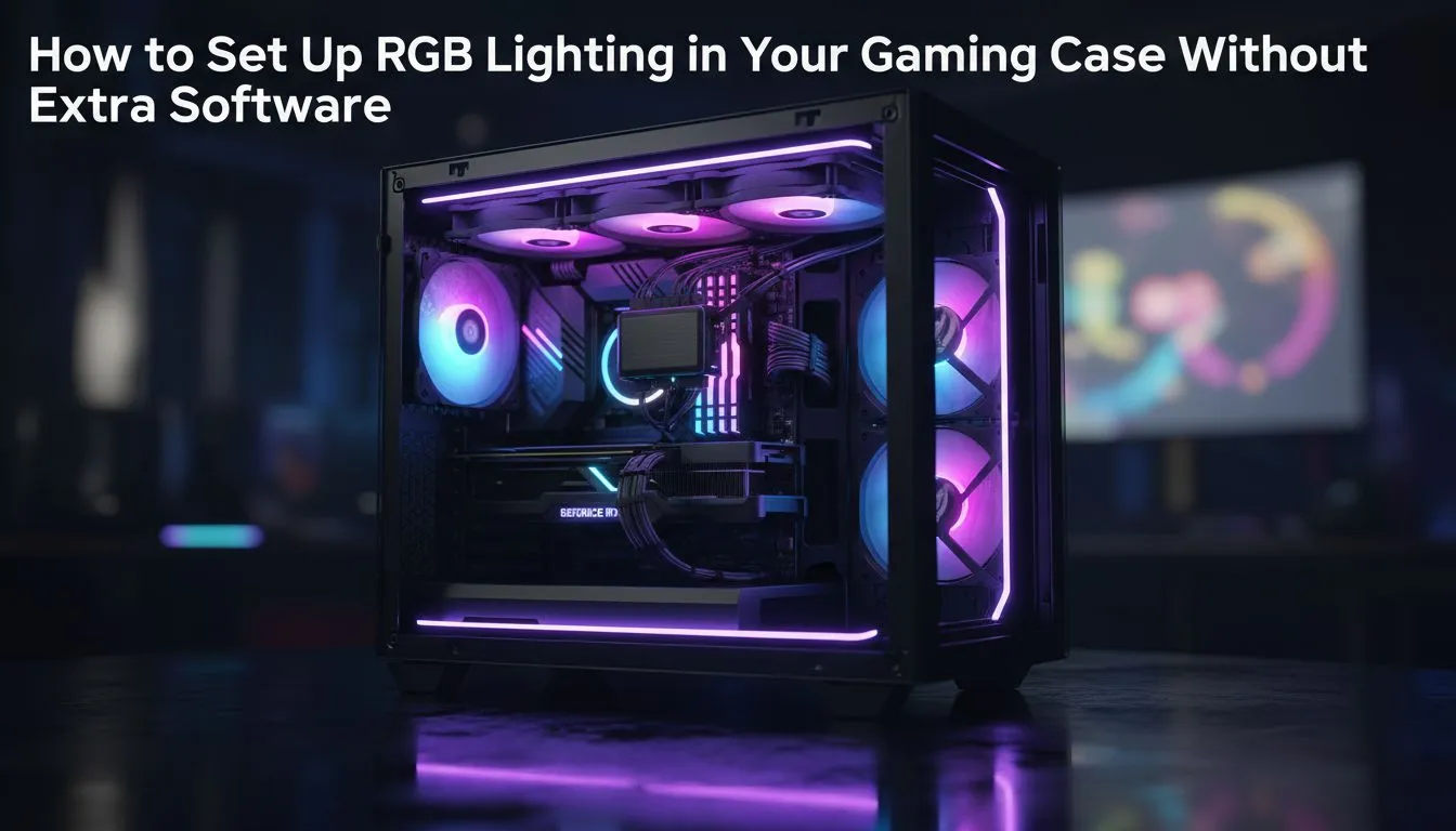 Set RGB Lighting Without Software