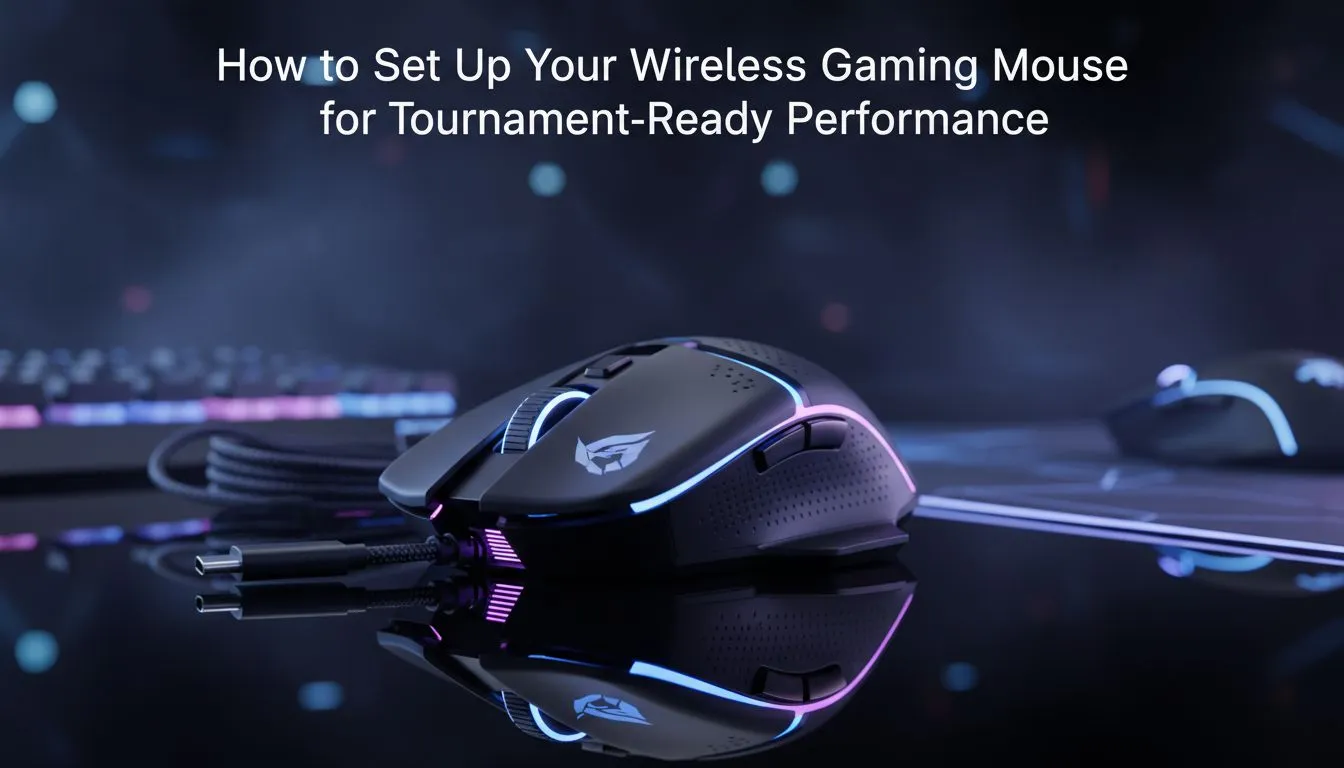 Tournament-Ready Wireless Mouse Setup
