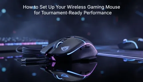 Wireless Gaming Mouse Setup for Tournament-Ready Performance