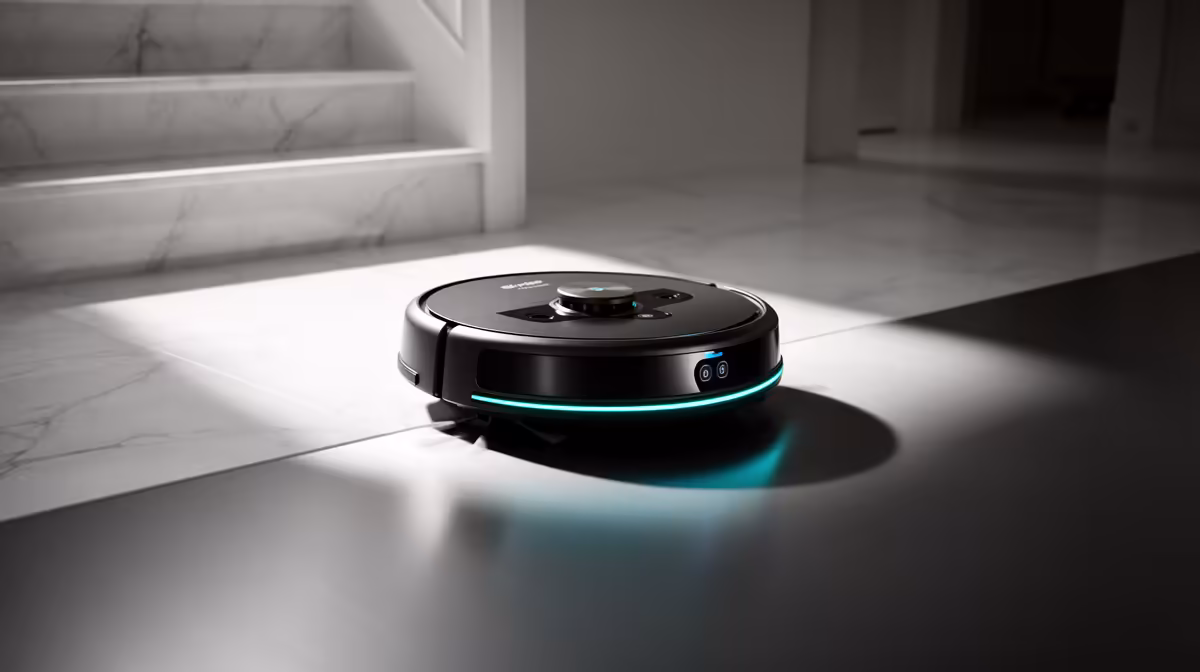 Cliff sensors plus a virtual wall for double protection