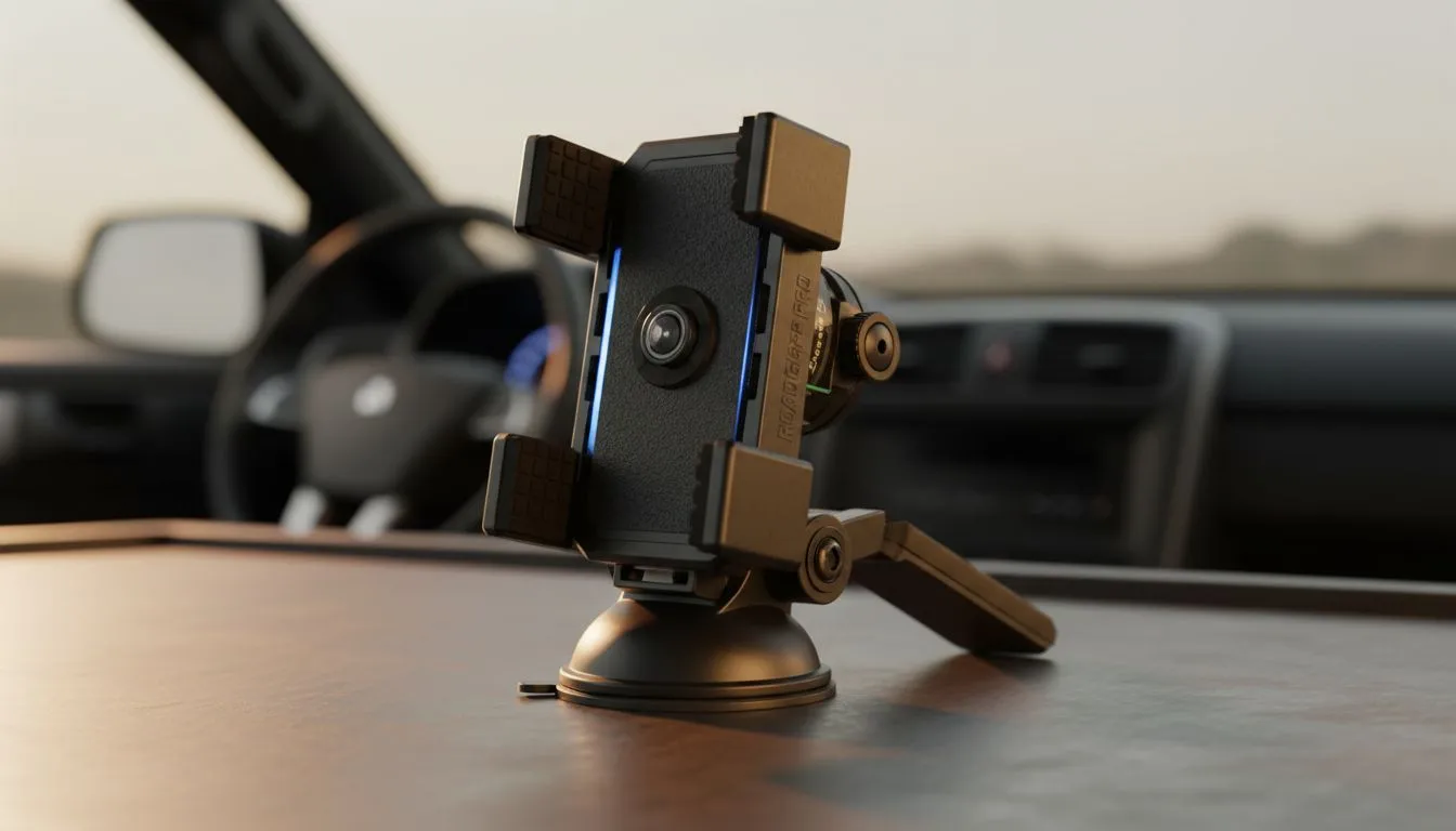 Stop phone mount falling off on rough roads