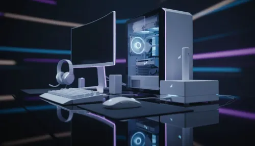 All-White Gaming Setup: Style the Perfect Clean Aesthetic