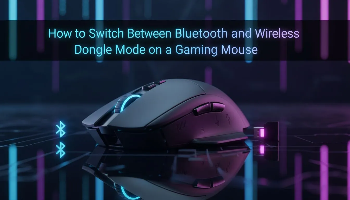 Switch Between Bluetooth and Dongle