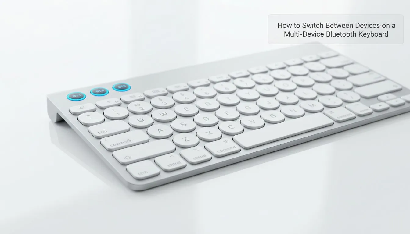 Switch Bluetooth Keyboard Devices Fast