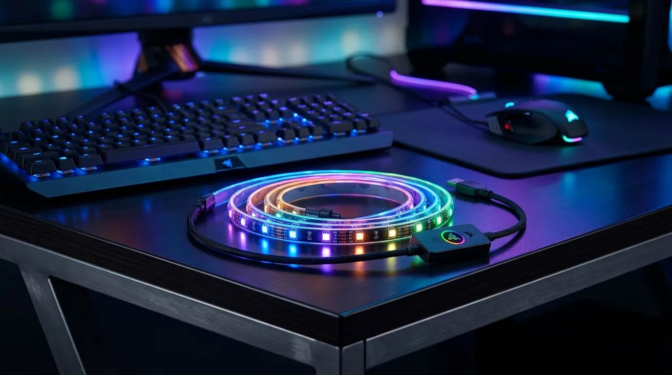 Razer Chroma Desk Lighting Sync