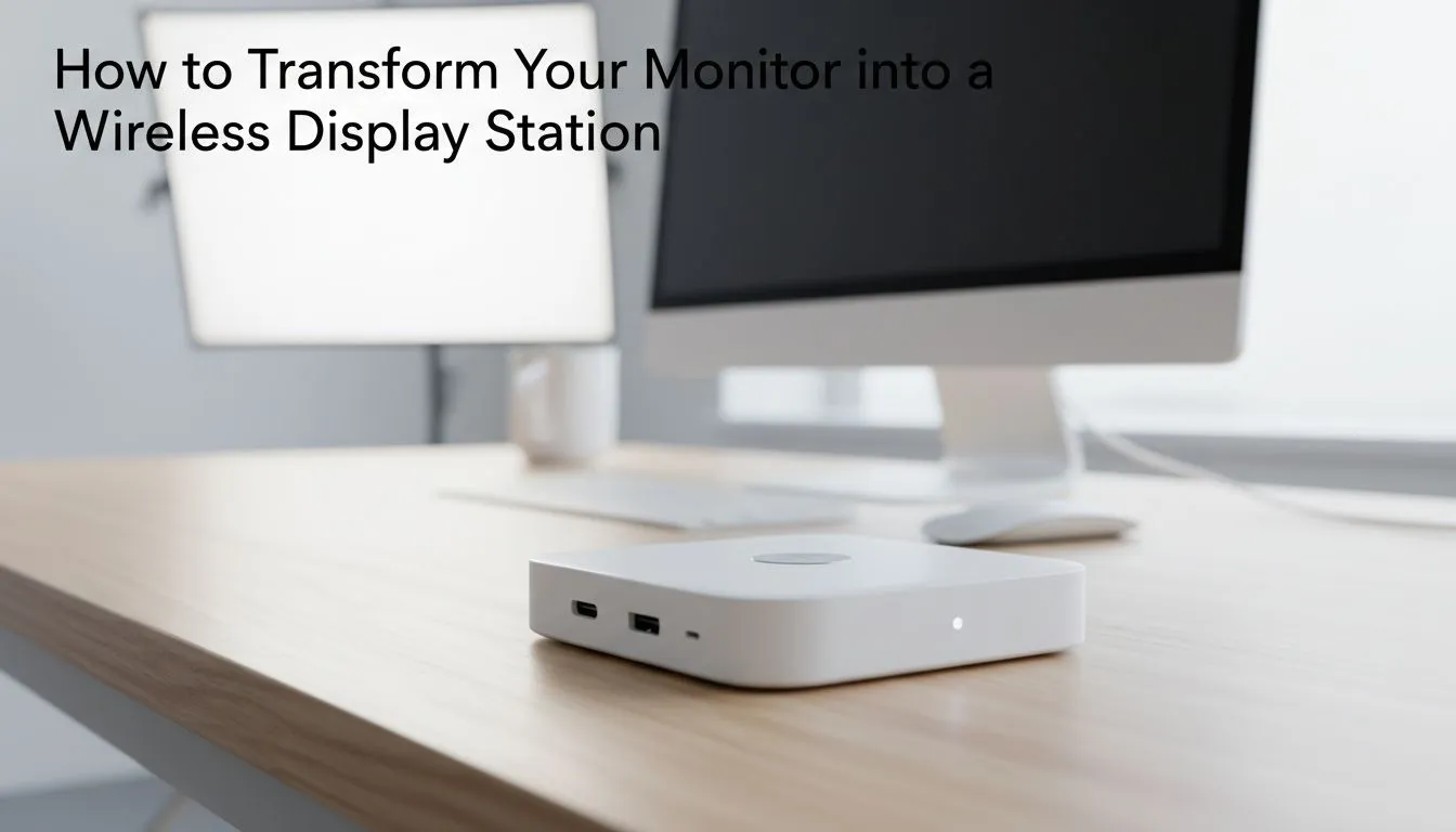 Convert Monitor to Wireless Display