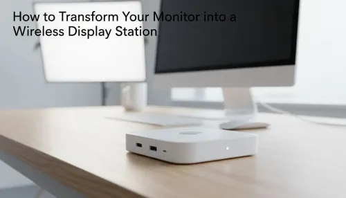 Convert Monitor to Wireless Display