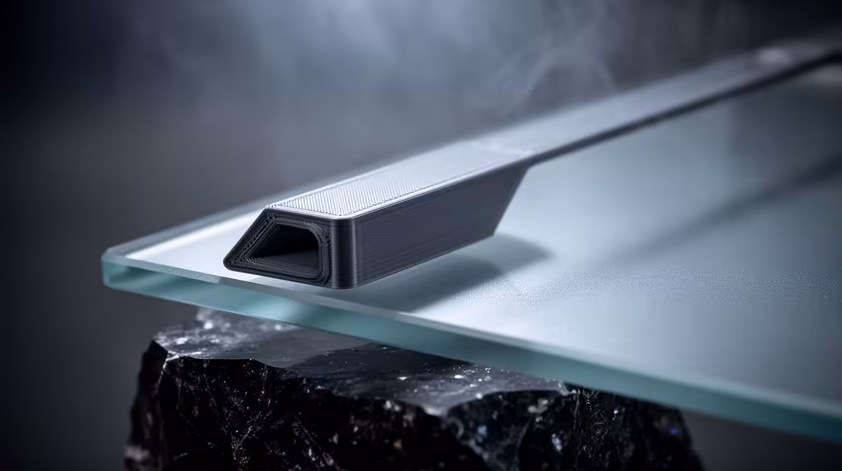 Match fan speed to material for clean overhangs