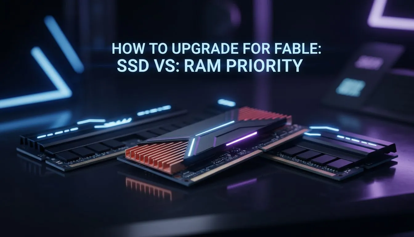 Fable Upgrade: SSD vs RAM Explained