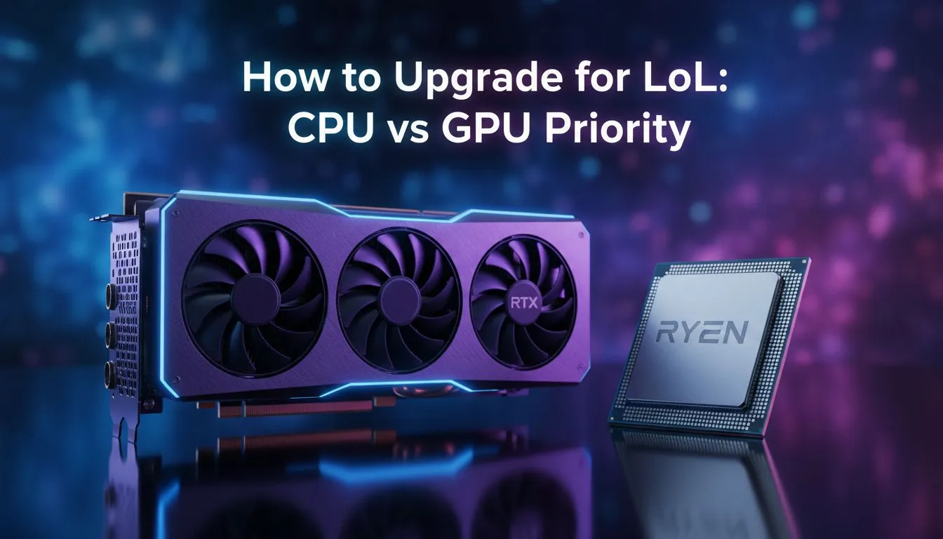 LoL upgrade CPU vs GPU guide