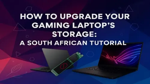 Gaming Laptop Storage Upgrade: A South African Guide
