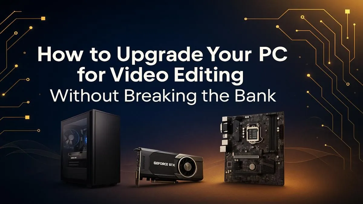 Affordable Video Editing Upgrades