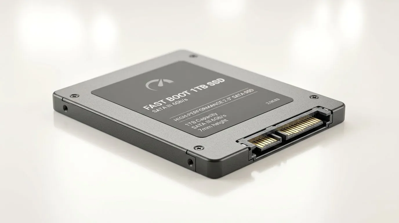 Upgrade to a 2.5-inch SATA SSD in minutes