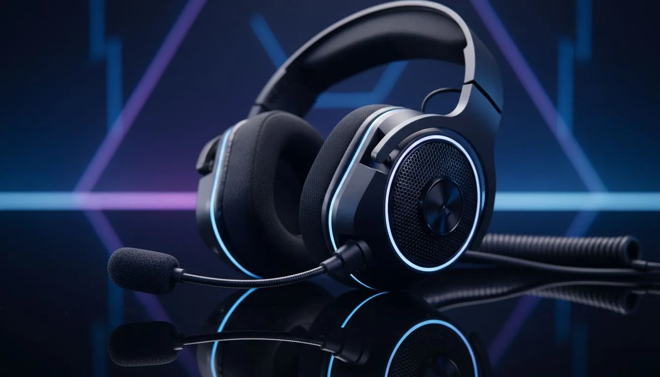 Use Detachable Mic Headset for Gaming & Music