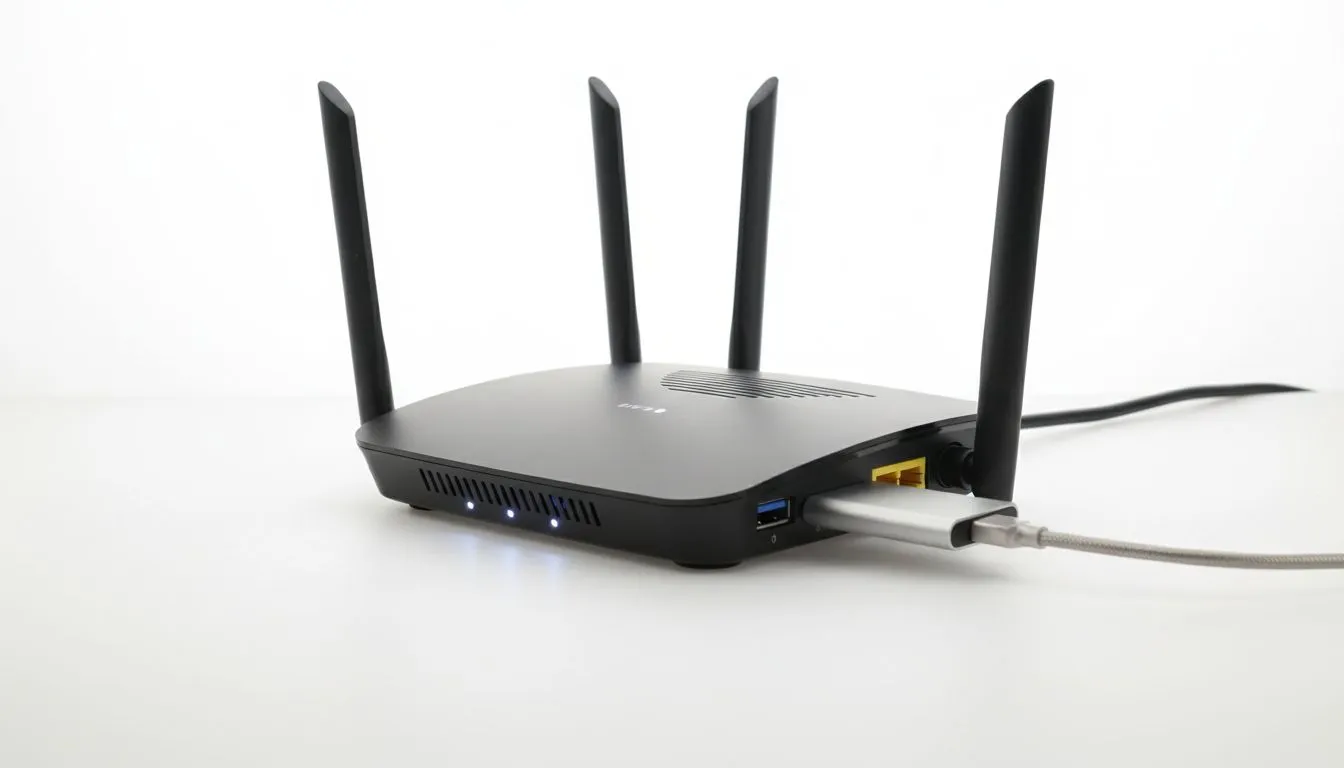 Router NAS with USB 3.0