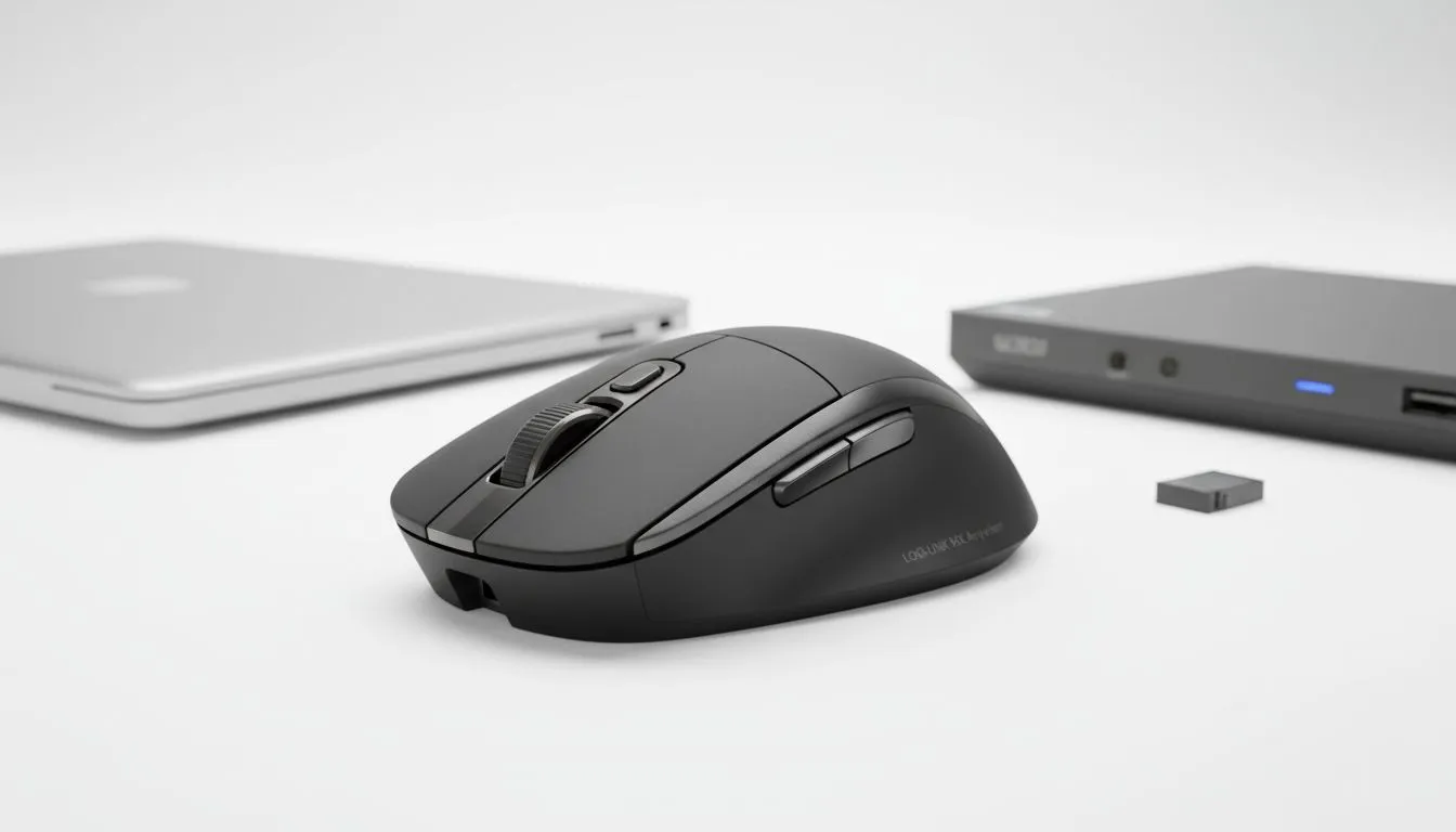 Single Mouse for Docked and Travel Use