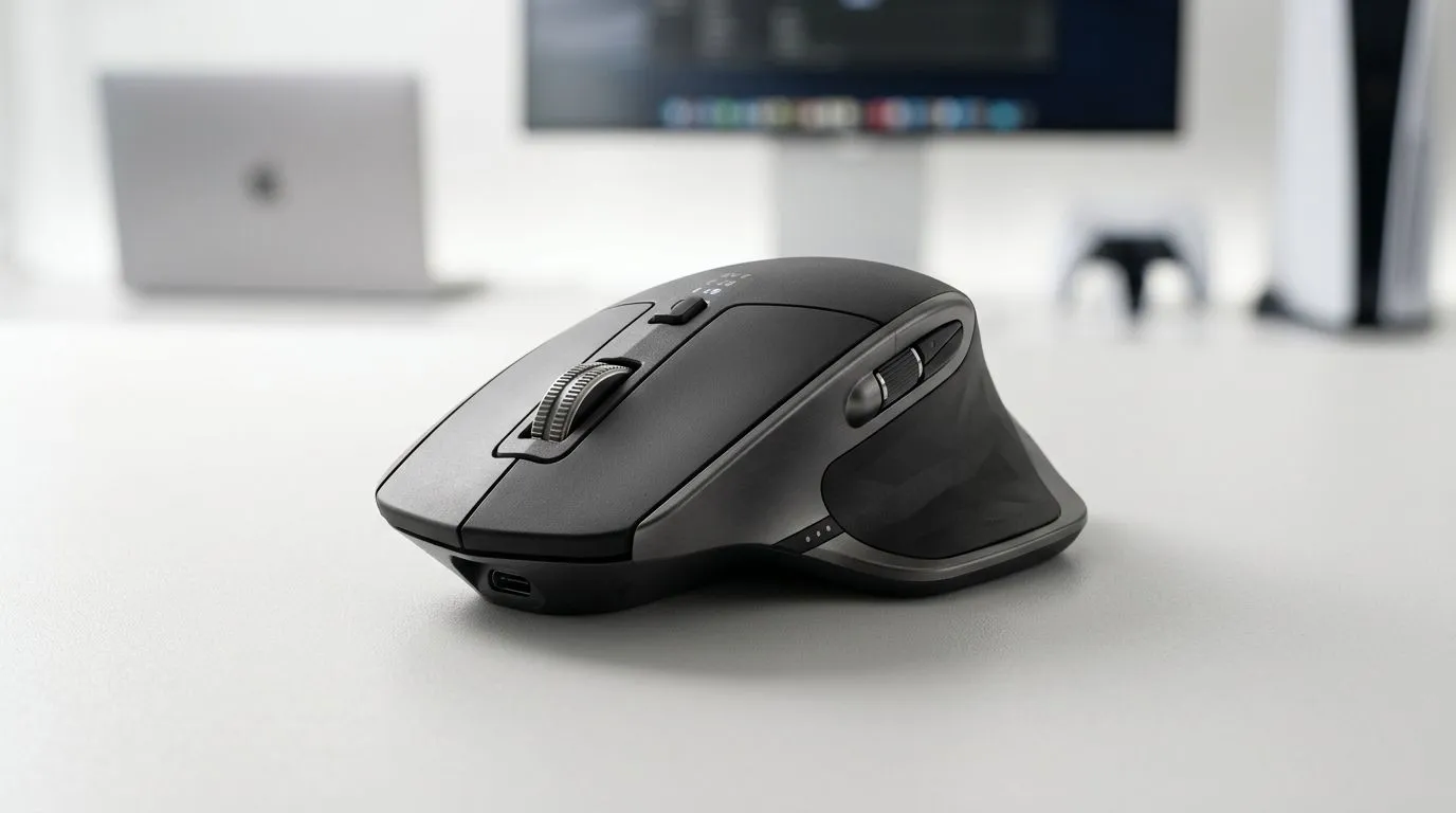 Switch Seamlessly with Tri-Mode Mouse