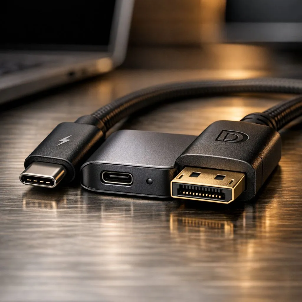 USB-C PD + DisplayPort: Single-Cable Desk