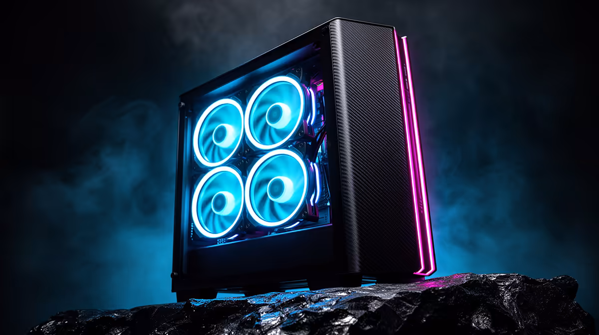 Are 4 Pre-Installed ARGB Fans in a Gaming PC Case