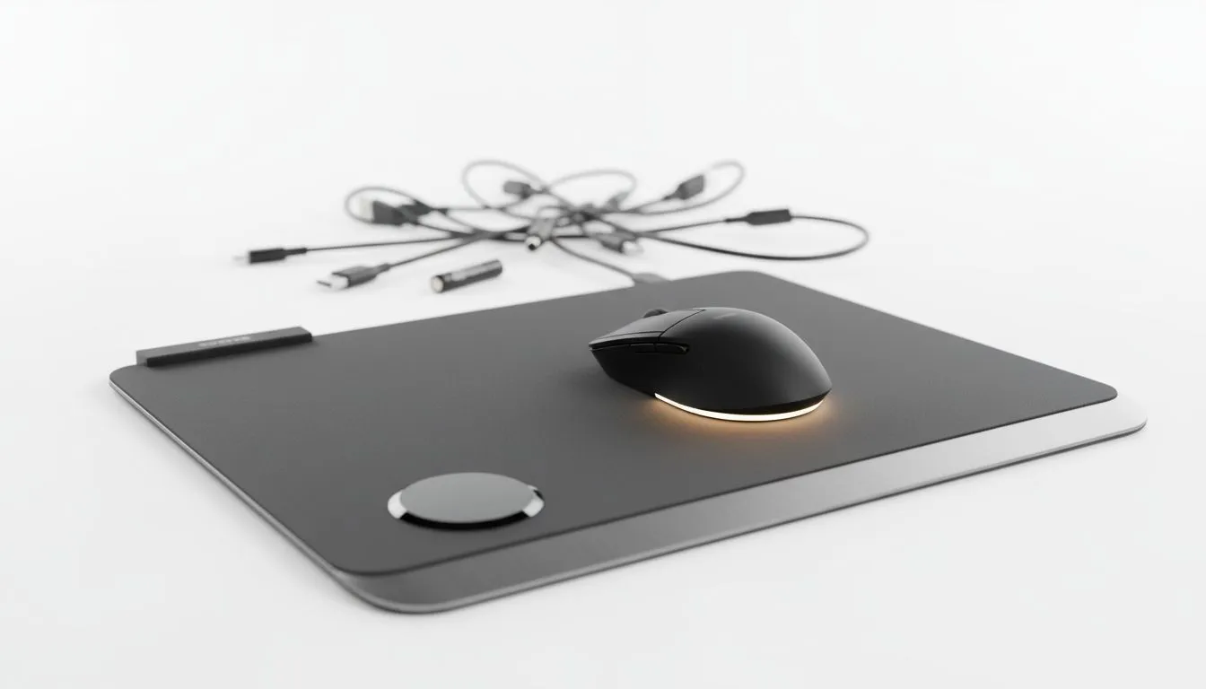 Save on Batteries with Wireless Mousepad