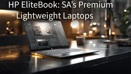 HP EliteBook South Africa: Premium Lightweight Laptops