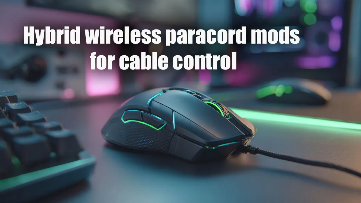 Wireless Paracord Mods | Evetech 🕹️