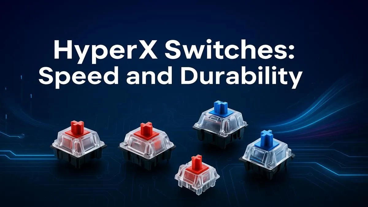 HyperX Switches: A Guide to Speed, Feel & Durability