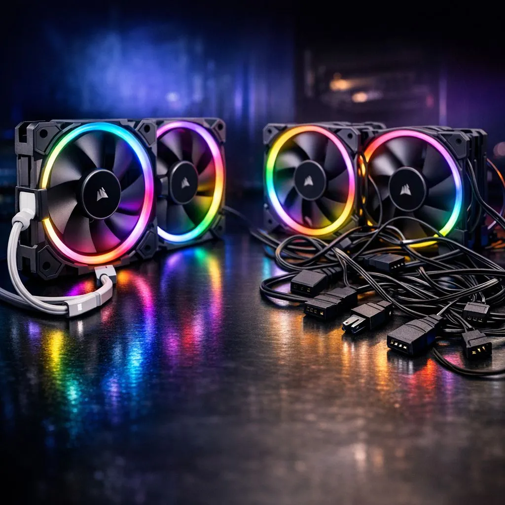 iCUE Link vs RGB Fan Wiring