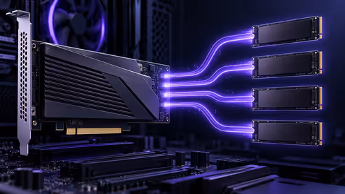 Icy Dock MB308A5: the motherboard check before adding four NVMe SSDs
