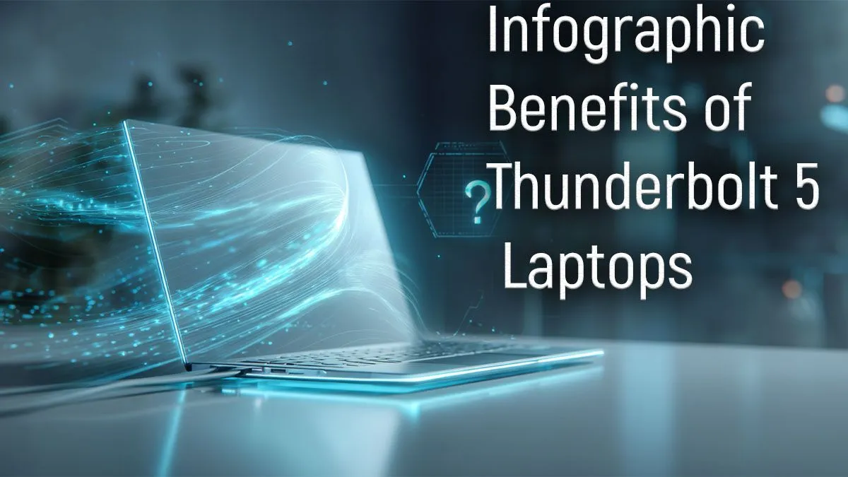 Thunderbolt 5 Benefits: Infographic on Speed & Features