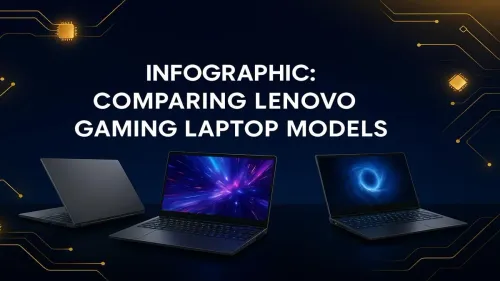 Lenovo Gaming Laptop Comparison: Legion vs LOQ vs Slim (Infographic)