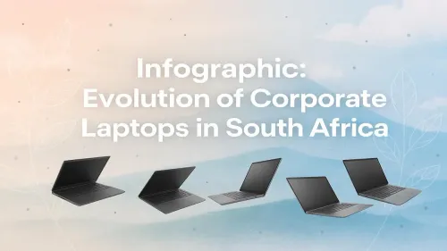 Corporate Laptops South Africa: A Visual Evolution Infographic