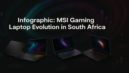 MSI Gaming Laptop South Africa: An Infographic Evolution
