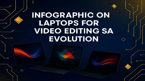 Laptops for Video Editing South Africa: An Evolution [Infographic]
